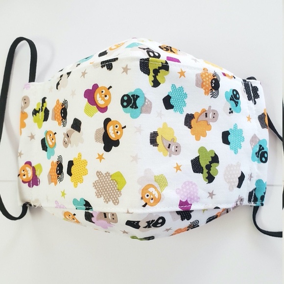 NEW! Thanksgiving Turkey Face Masks Halloween Pumpkins Fall Autumn Face Mask - Picture 6 of 16